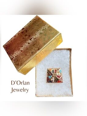 D’Orlan Buried Treasure Brooch